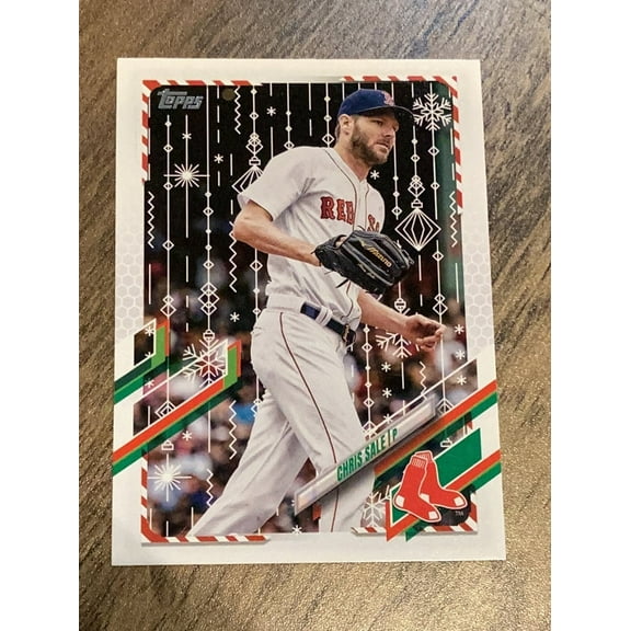 Chris Sale Boston Red Sox MLB 2021 Topps Holiday HW179