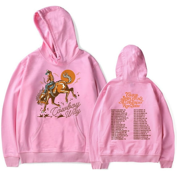 Chris Stapleton 2025 Tour Merch Hoodie Long Sleeve Vintage Fashion m