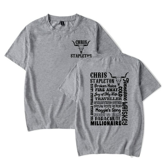 Chris Stapleton 2025 Tour Merch Vintage Fashion T-Shirt Unisex xxxxl