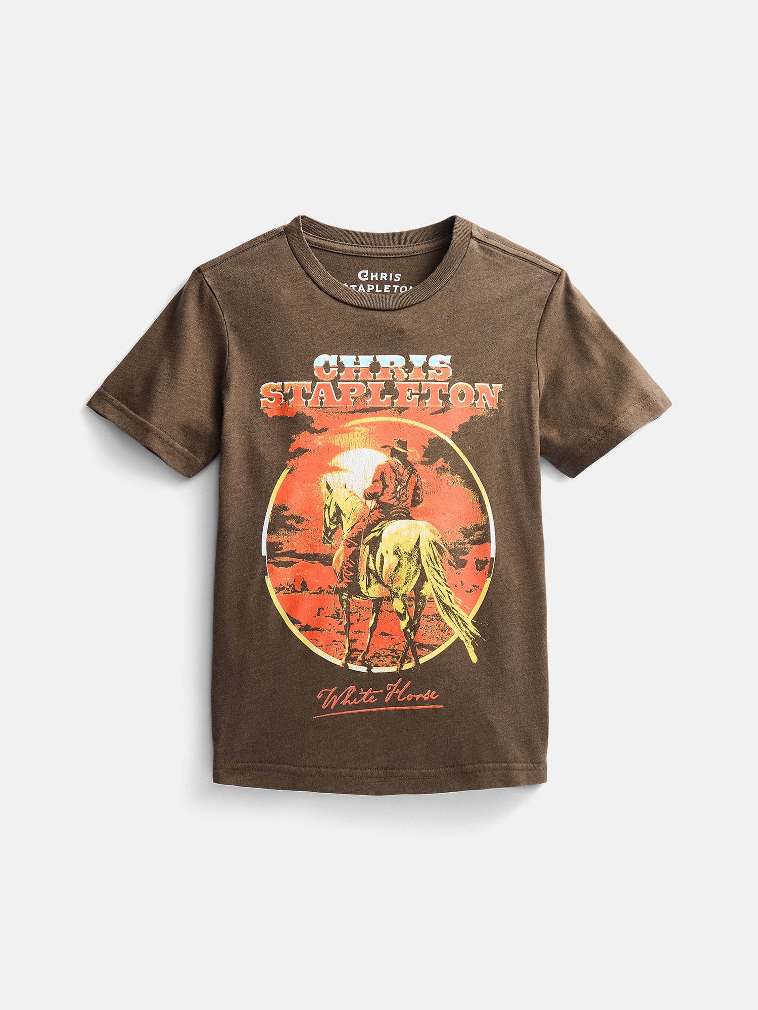 Chris Stapleton Boys' Graphic Band Tee with Short Sleeves, Sizes 4-18