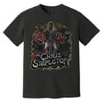 thumbnail image 1 of Chris Stapleton Guitar And Roses Country Music Fan Graphic Comfort Color T-Shirt, 1 of 4