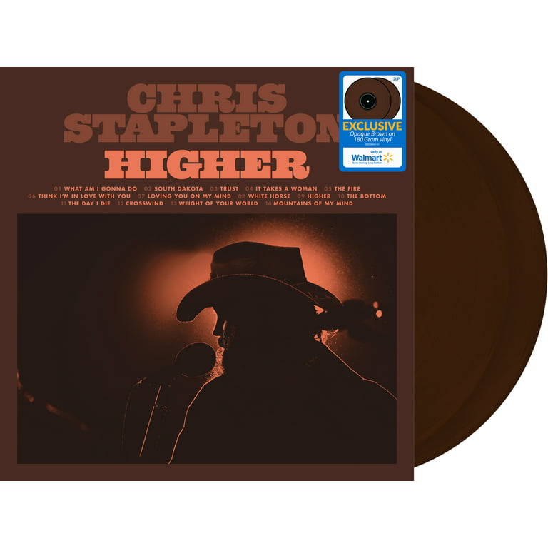 Chris Stapleton - Higher (Walmart Exclusive Opaque Brown Vinyl) - Country -  2 LP