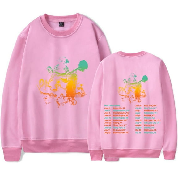 Chris Stapleton Sports and leisure men's and women's fashionable long sleeved round neck pullover