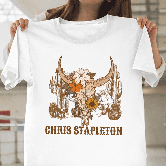 Chris Stapleton The All American Road Show Fan Graphic Art Unisex T-Shirt, for men & women, up to size 5XL.