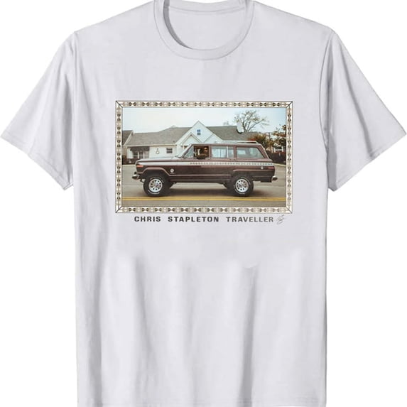 Chris Stapleton Traveller J.e.ep Photo Tee T-shirt Sizes S-5XL Goldengate