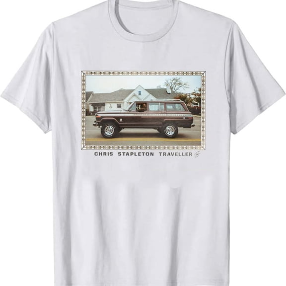 Chris Stapleton Traveller J.e.ep Photo Tee T-shirt Sizes S-5XL Goldengate