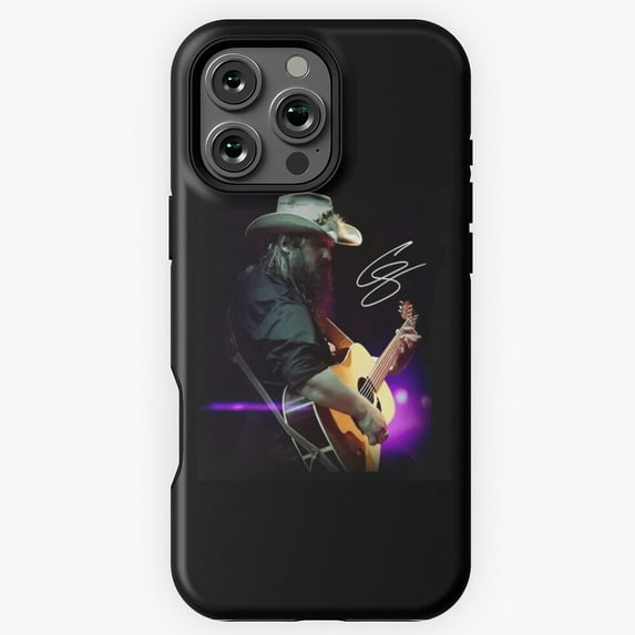Chris Stapleton Vintage Country Music Phone Case for iPhone 16 15 14 13 12 11 Pro Max - Collector Phone