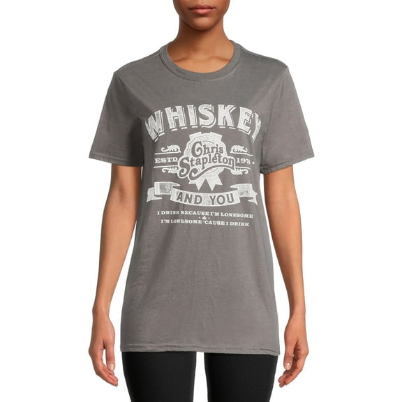 Chris Stapleton Women's Junior Whiskey Short Sleeve Graphic Tee