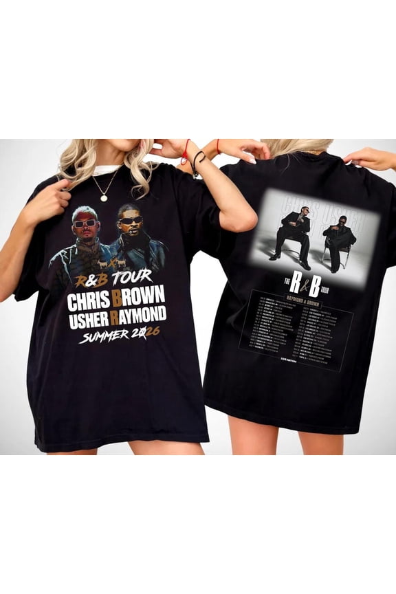 Chris Usher 2026 Tour Shirt, R&B Concert Fan Apparel Gift, Concert Music 2026 Tee, Unisex Cotton Gift for Fan (S-5XL)
