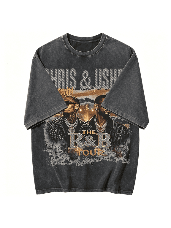 Chris Vintage Raymonds Browns Merch Shirt Voncert Graphic Tshirts Classic Tour Style Tees For Fans