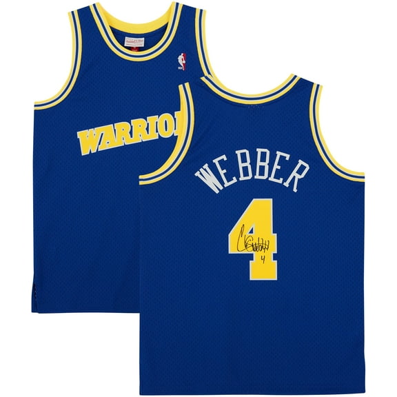 Chris Webber Golden State Warriors Autographed Royal Blue 1993-1994 Mitchell & Ness Swingman Jersey - Fanatics Authentic Certified
