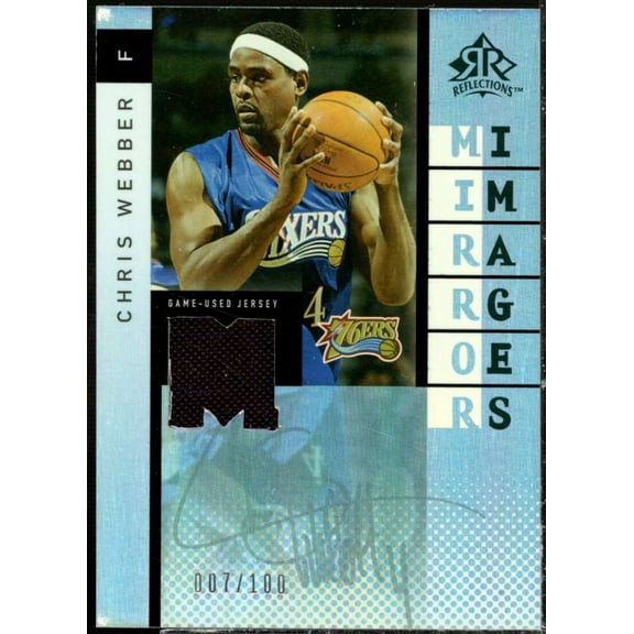 Chris Webber/Lamar Odom Card 2006-07 Reflections Mirror Image Dual Jersey #WO