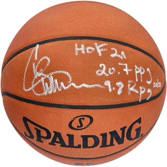 Chris Webber Sacramento Kings Autographed NBA Game Basketball with Multiple Inscriptions - Limited Edition of 21 - Fanatics Authentic Certified