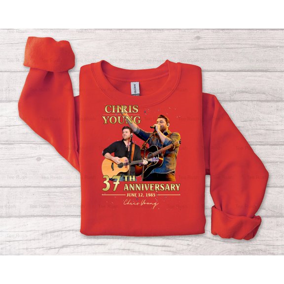 Chris Young Country Music Singer 45th Anniversary Fan Voices,T-Shirt, SW, Hoodie Unisex, up to 5XL