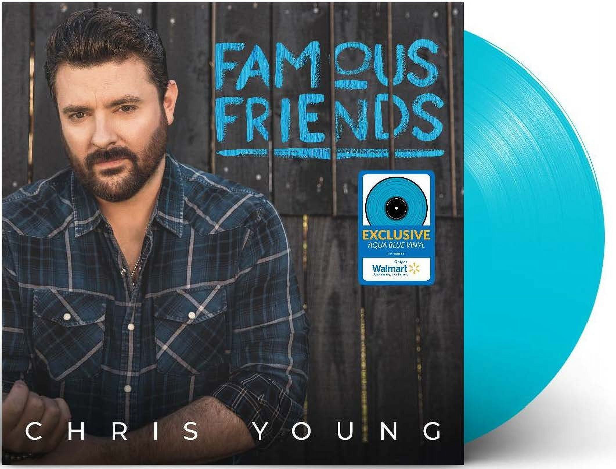 ANDERSON W-M PROMO Chris Young - Famous Friends (Aqua Vinyl) - Music & Performance [Exclusive]