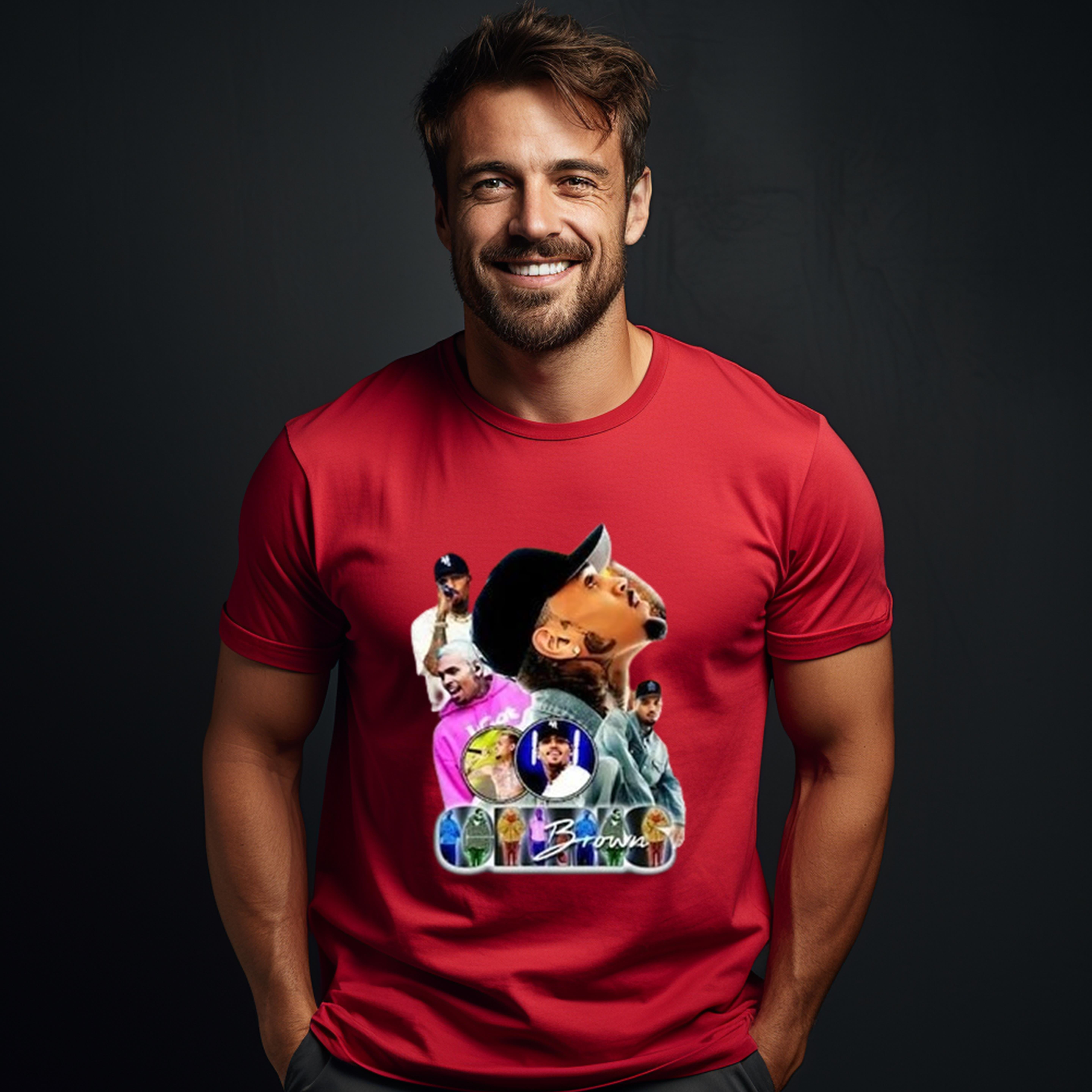 Chris brown UNISEX tshirts 1111 chris brown concert merch chris