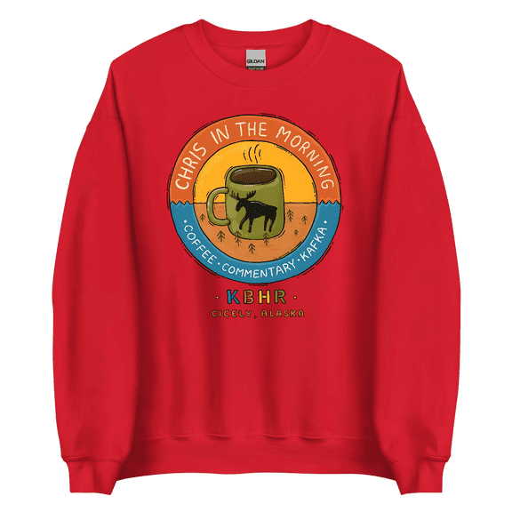 Chris in The Morning KBHR Cicely Alaska Black T Shirt