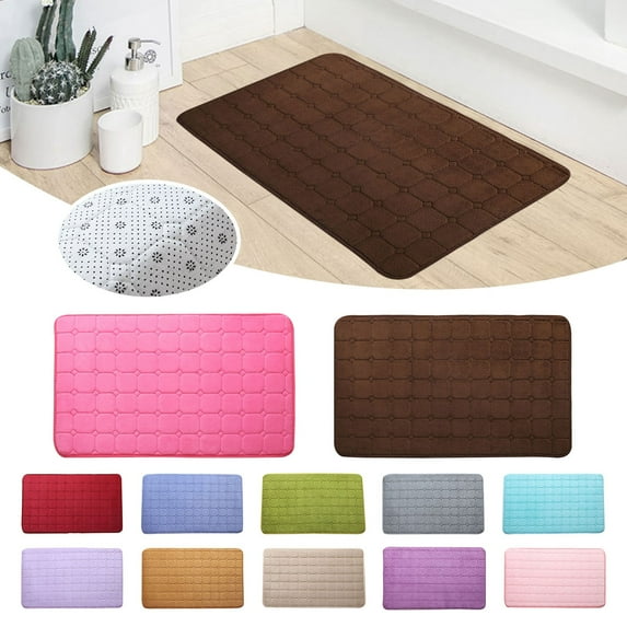 Chrismas Textile Eguiwyn Chrismas Savingscarpet Rake Discounted Items, 1Pc Carpet Memory Foam Indoor Outdoor Bathroom Kitchen Carpet Floor Mat Plaid 60X40Cm Khaki