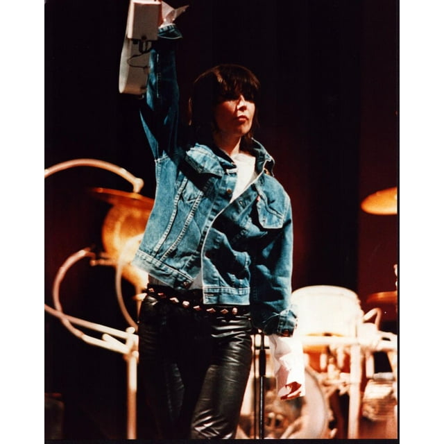 Chrissie Hynde The Pretenders Concert Black Leather Pants Photo Print ...