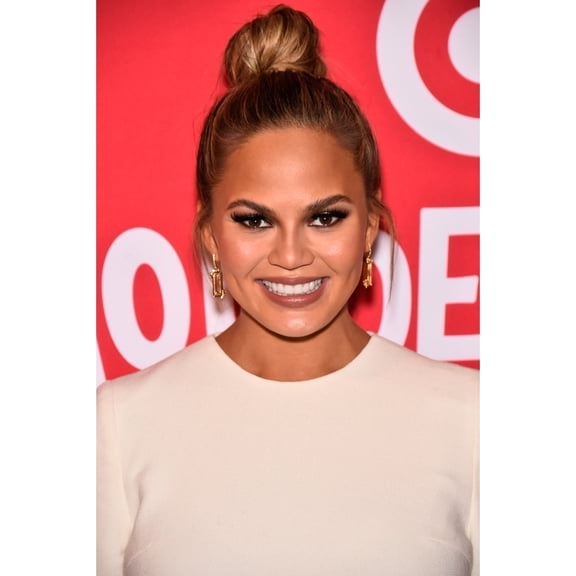 Chrissy Teigen At Arrivals For Target Wonderland Vip Event Photo Print