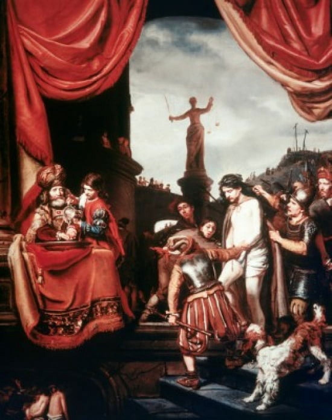 Christ Before Pilate Cornelis Bischop (1630-1674Dutch) Canvas Art - Cornelis Bischop (18 x 24)
