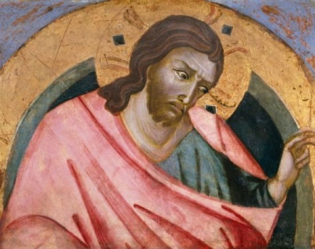 Christ Blessing by Master of San Torpe 14th century France Avignon Musee du Petit-Palais Canvas Art - Master of San Torpe (24 x 36)