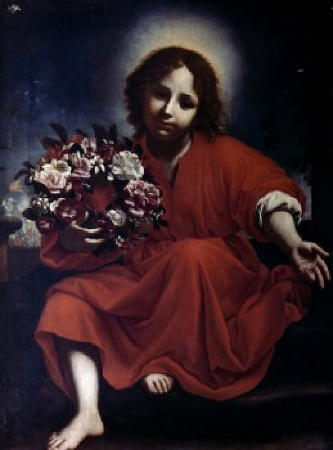 Christ Child by Carlo Dolci (1616-1686) Canvas Art - Carlo Dolci (18 x 24)