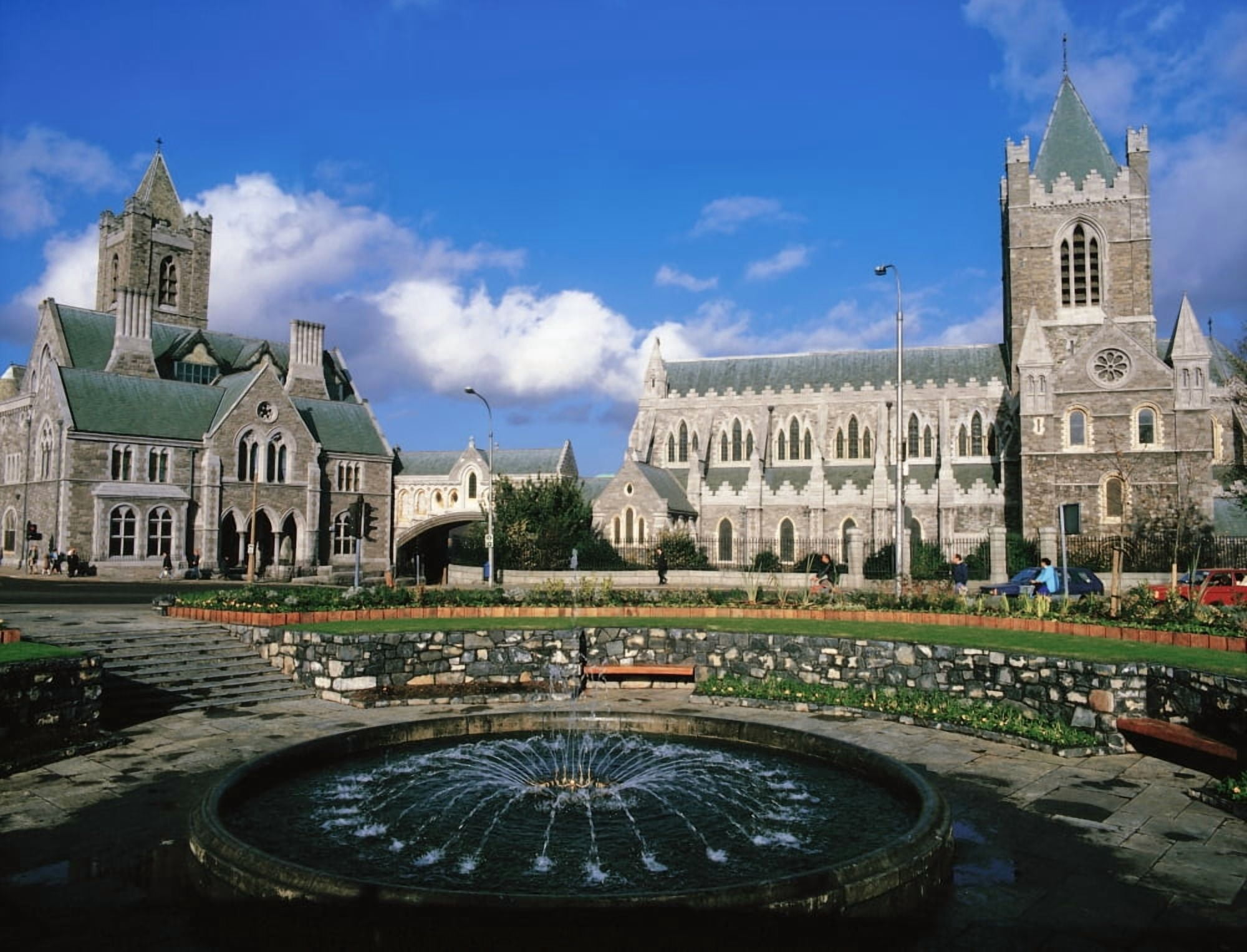 Christ Church Cathedral Synod Hall Dublin Co Dublin Ireland Medieval Cathedral Canvas Art - The Irish Image Collection Design Pics (17 x 13)
