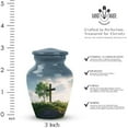 thumbnail image 1 of Christ Cross Urn, Memorial Urn for Human Ashes, Decorative Keepsake Urn, Personalized Funeral Urn, Majestic Tribute Urn, for Male and Female, 1 of 2