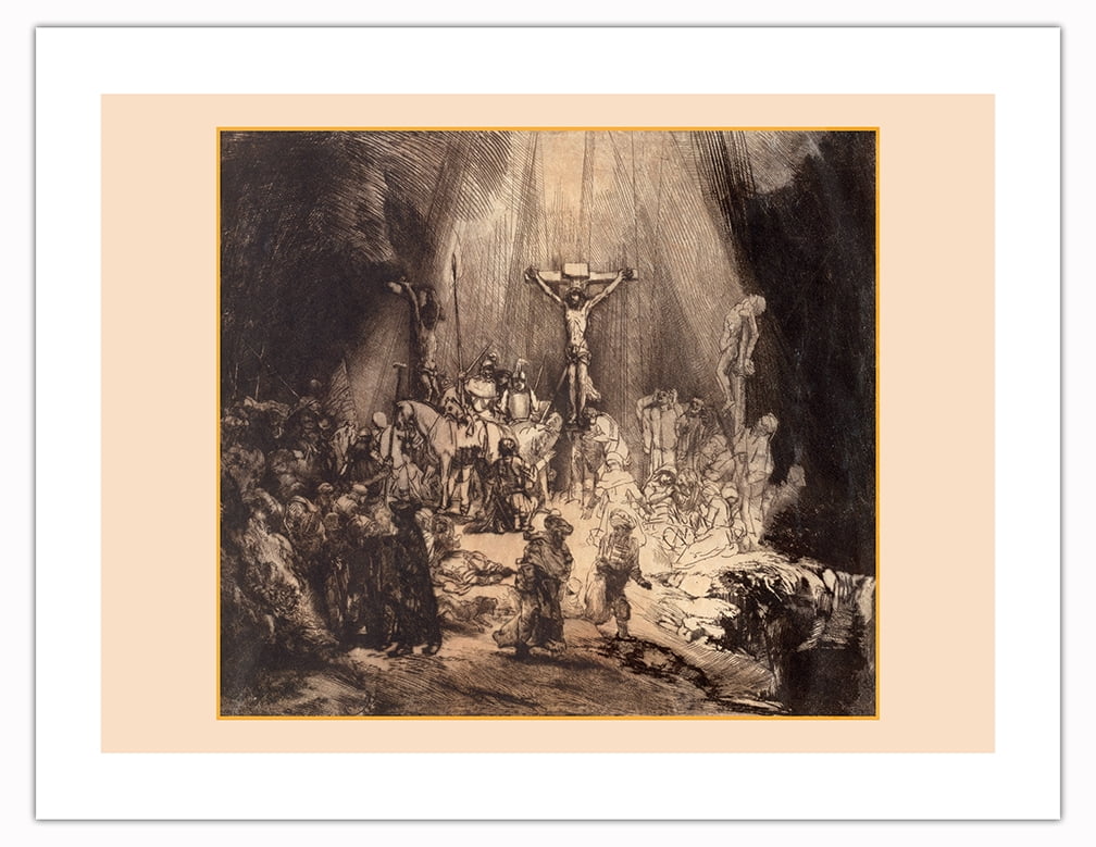 Christ Crucified between the Two Thieves - The Three Crosses