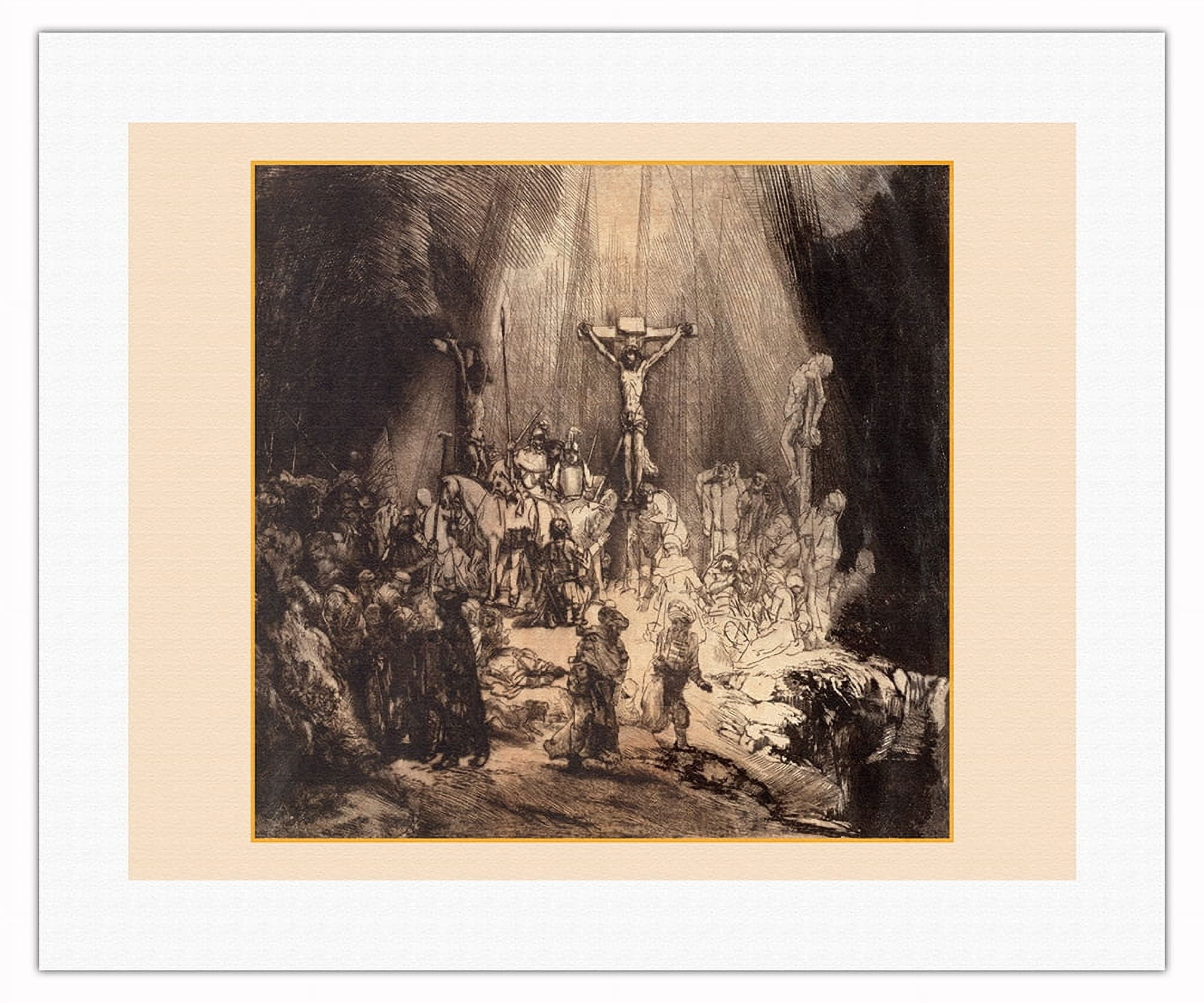 Christ Crucified between the Two Thieves - The Three Crosses