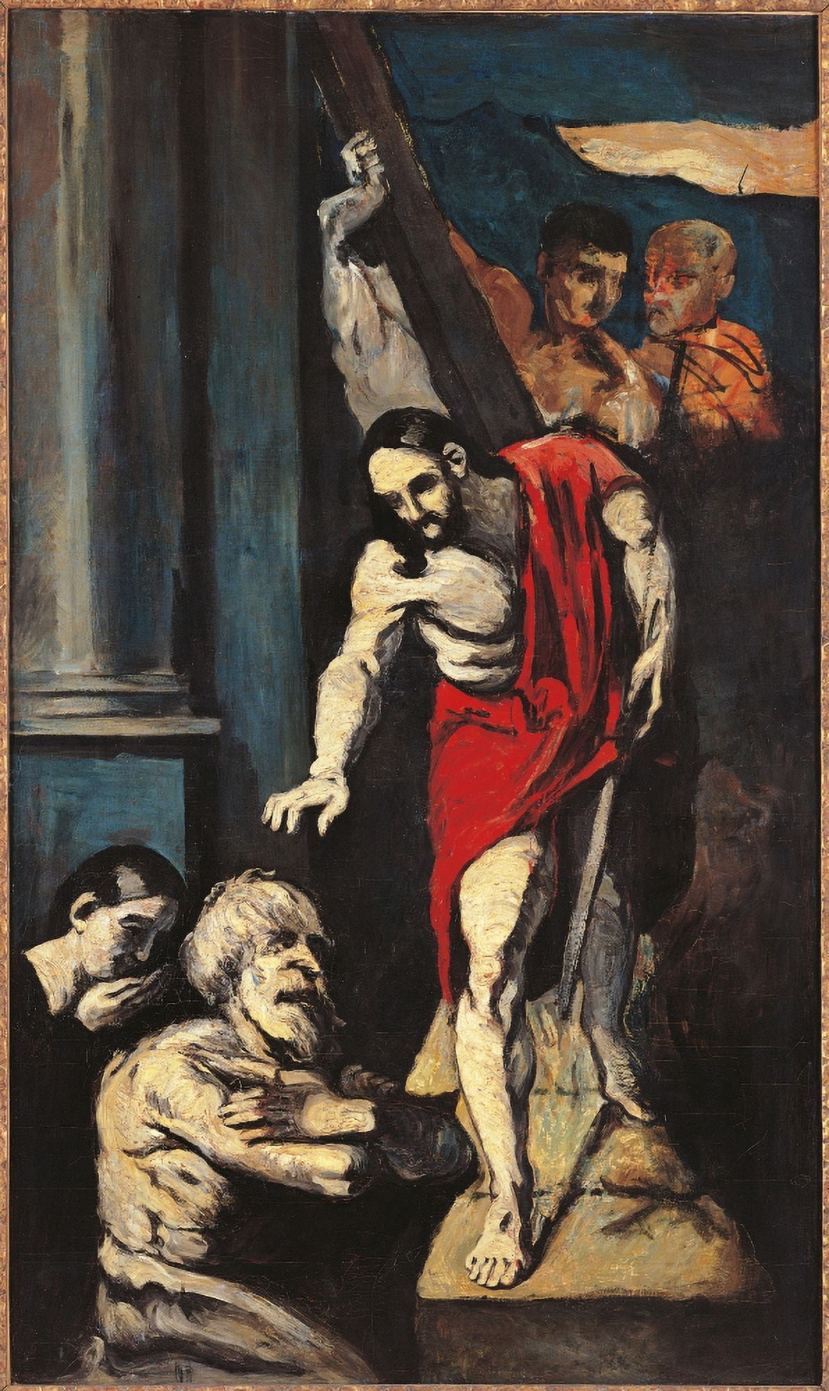 Christ In Limbo Canvas Art - (18 x 24)