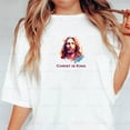 thumbnail image 1 of Christ Is King Christian Faith Religious Jesus Bible Quote 01 Unisex T-Shirt, up to size 5XL, 1 of 2
