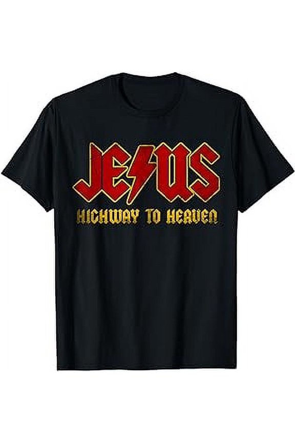 Christ Jesus Highway To Heaven, Superhero Jesus Christian T-Shirt