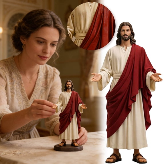Christ Limited Collector’S Edition 1/6 Scale Figure Christ Statue With Hand Saint Resin Figure For Home Collec Desktop Ornament Home Decor