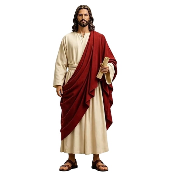 Christ Limited Collector’s Edition 1/6 Resin Figure - Handmade Religious Statue for Home Decor, Symbol of Love and Compassion, Ideal Gift for Baptisms and First Communions,Colorful
