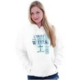 thumbnail image 1 of Christ Lives Within Holy Spirit Hoodie Sweatshirt Women Brisco Brands S, 1 of 4
