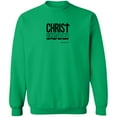 thumbnail image 1 of Christ Lives in Me Men’s Crewneck Pullover Sweatshirt, 1 of 10