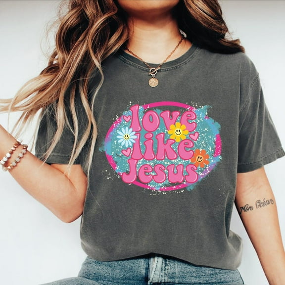 Christ Loves You Shirt, Christian Shirt, Christian Merch Shirt, Love Like Christ Shirt, Bible Verse Shirt, Trendy Christian Tee Alc2268