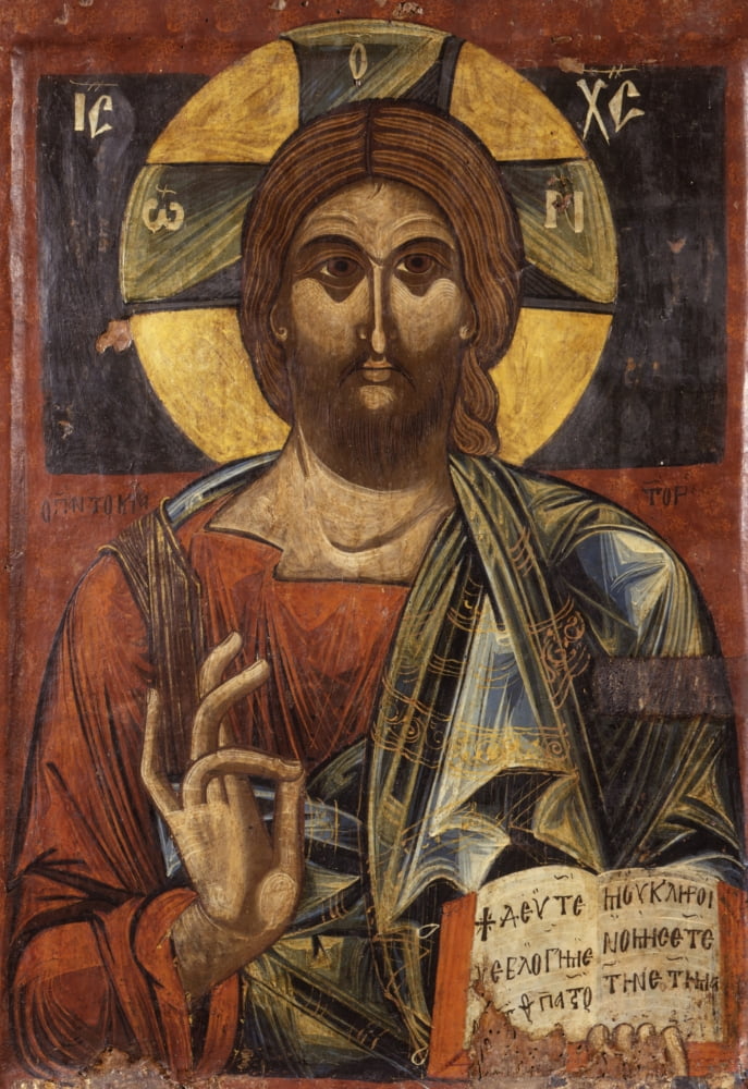 Christ Pantocrator Canvas Art - (18 x 24)