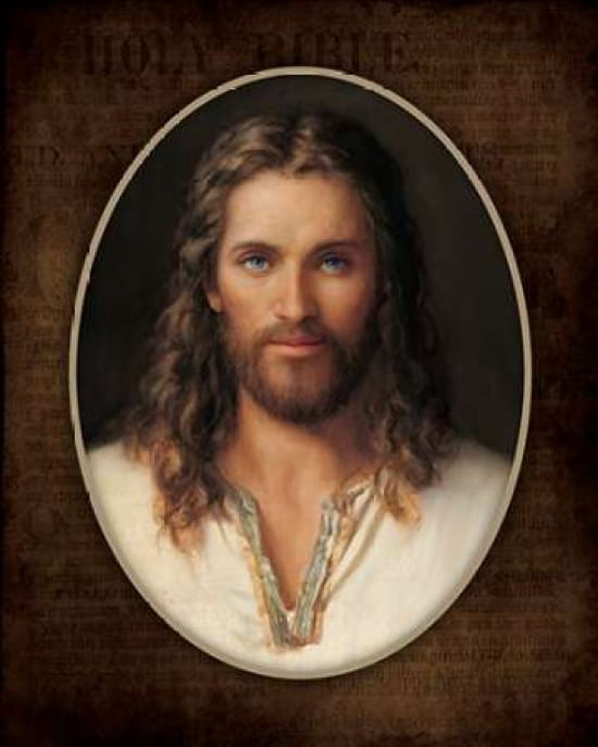 Christ Portrait Canvas Art - Mark Missman (24 x 30)