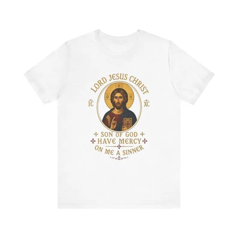 Christ Prayer Byzantine Icon Lord Orthodox T-Shirt - Walmart.com