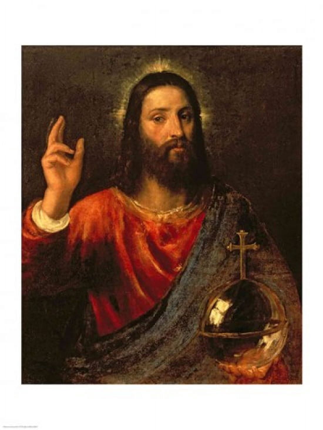 Christ Saviour Canvas Art - Titian (18 x 24)