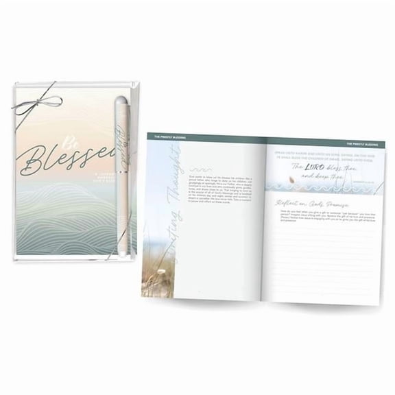 Christ To All 356185 Gift Set - Be Blessed KJV Devotional Book & Pen