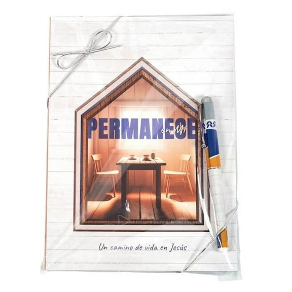 Christ To All 470709 Spanish Abide with Me Devotion Book & Pen Gift Set