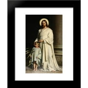 Christ and Child 20x24 Framed Art Print by Carl Bloch