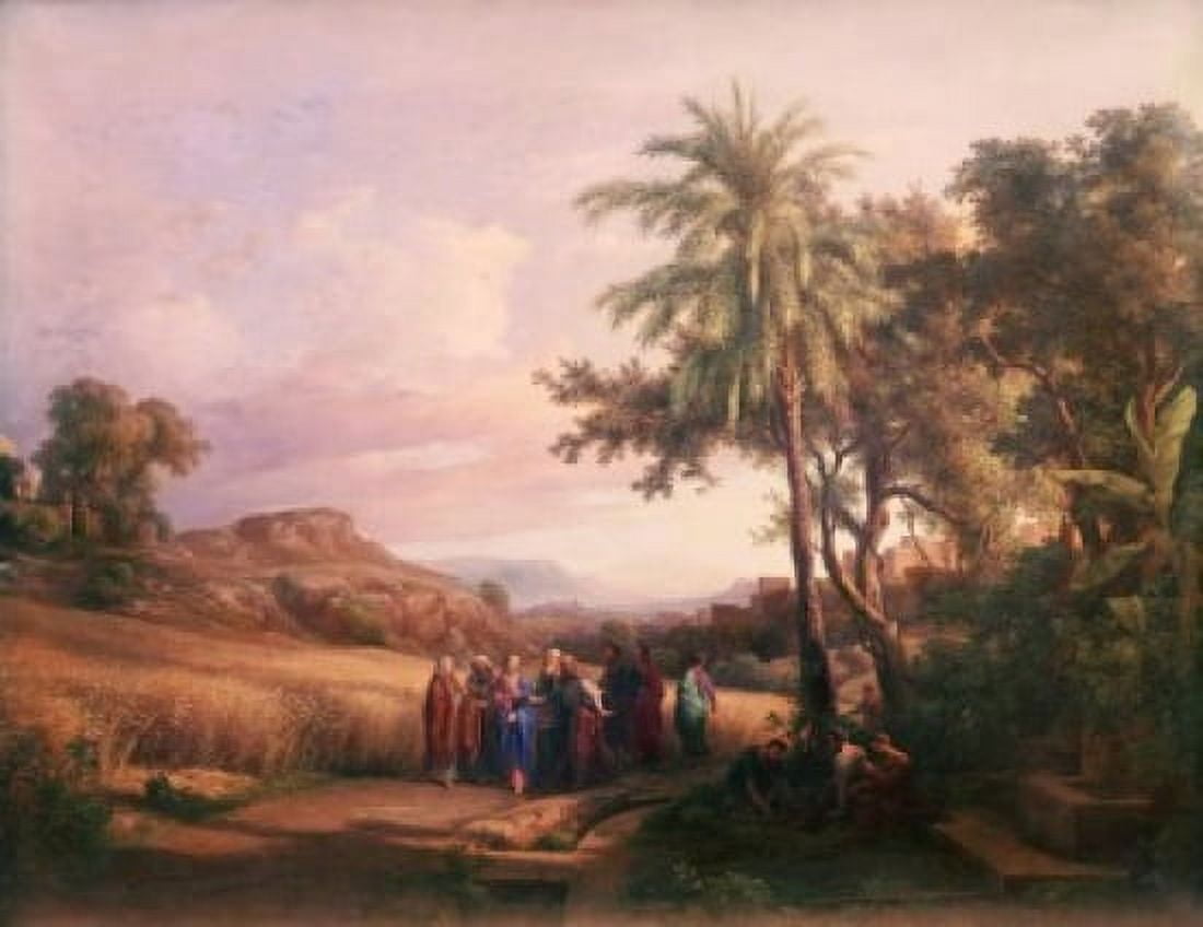 Christ and the Pharisees Edward Armitage (1817-1896 British) Canvas Art - Edward Armitage (18 x 24)