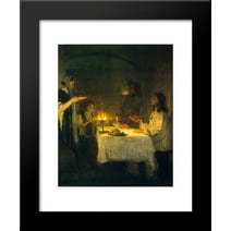 Christ at the Home of Mary and Martha 20x24 Framed Art Print by Henry Ossawa Tanner