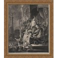 thumbnail image 1 of Christ before Pilate 28x34 Large Gold Ornate Wood Framed Canvas Art by Rembrandt, 1 of 2