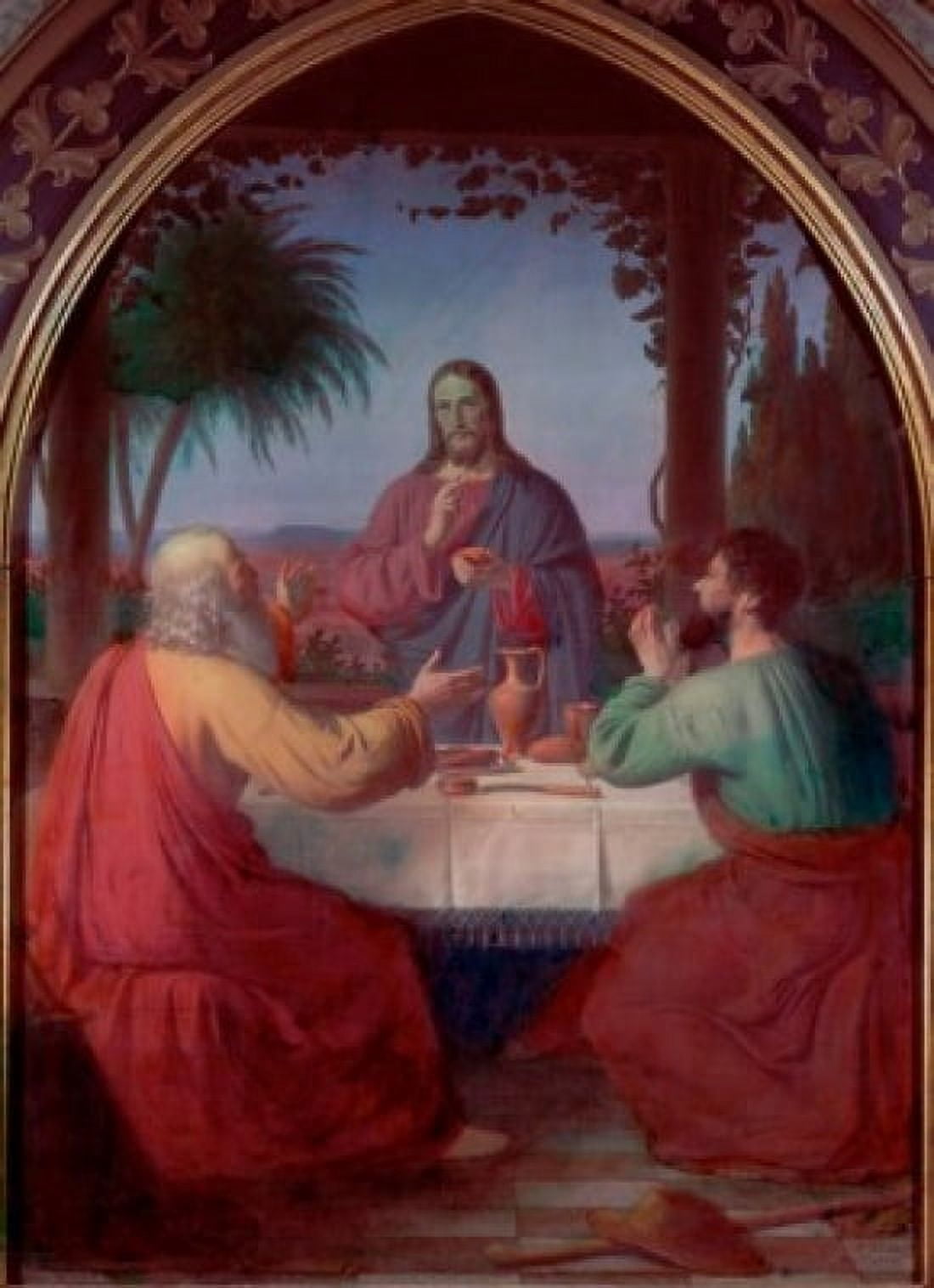 Christ in Gethsemane JÔø?rgen Pedersen Roed (1808-1888 Danish) Canvas Art - Jorgen Pedersen Roed (18 x 24)